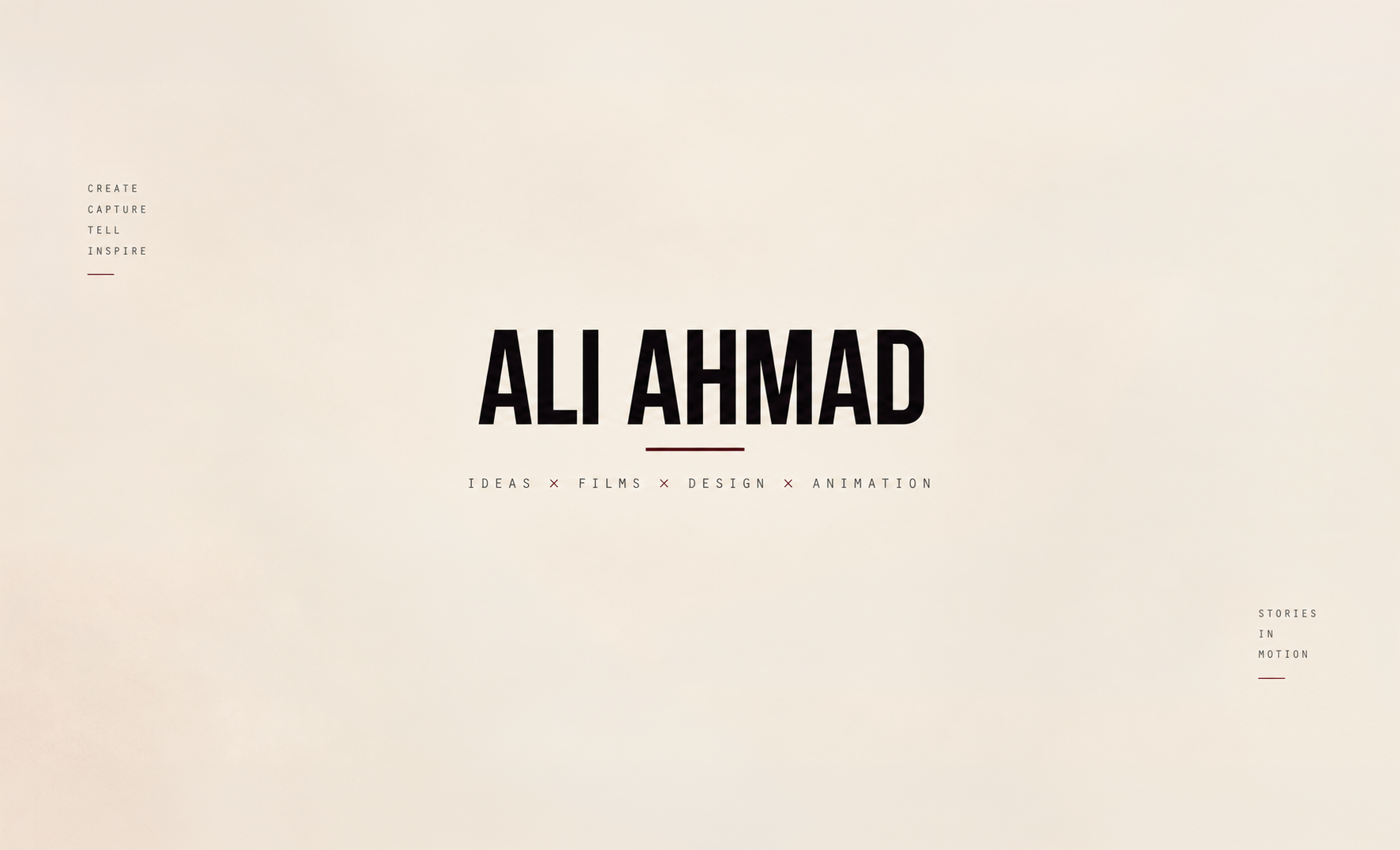 Ali Ahmad , creative lead cover, light edition